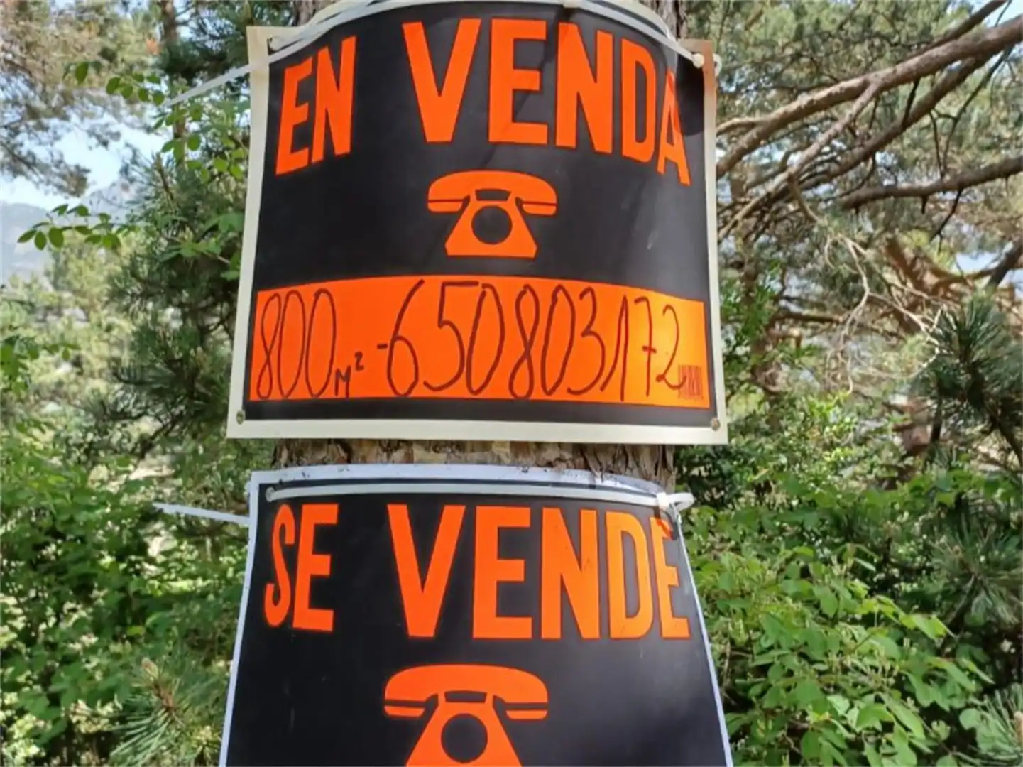 Terreno en venta en Camí dels Planells, Odèn Vista exterior de Terreno en venta en Odèn