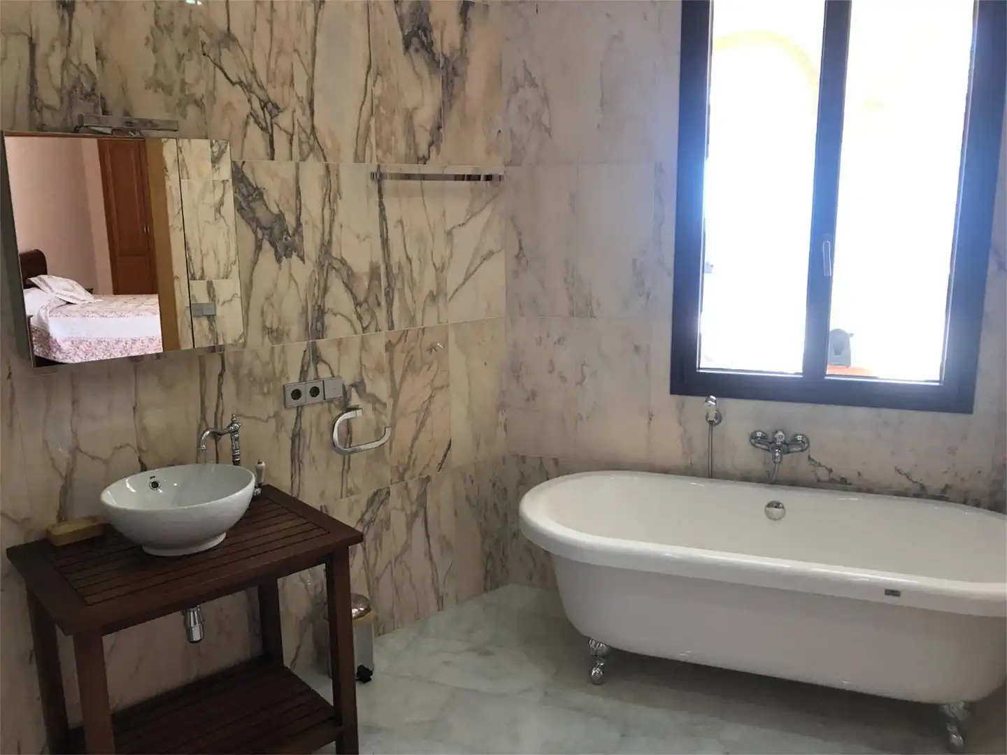 Baño de Casa o chalet de alquiler en Benimantell con Aire acondicionado, Calefacción y Jardín privado