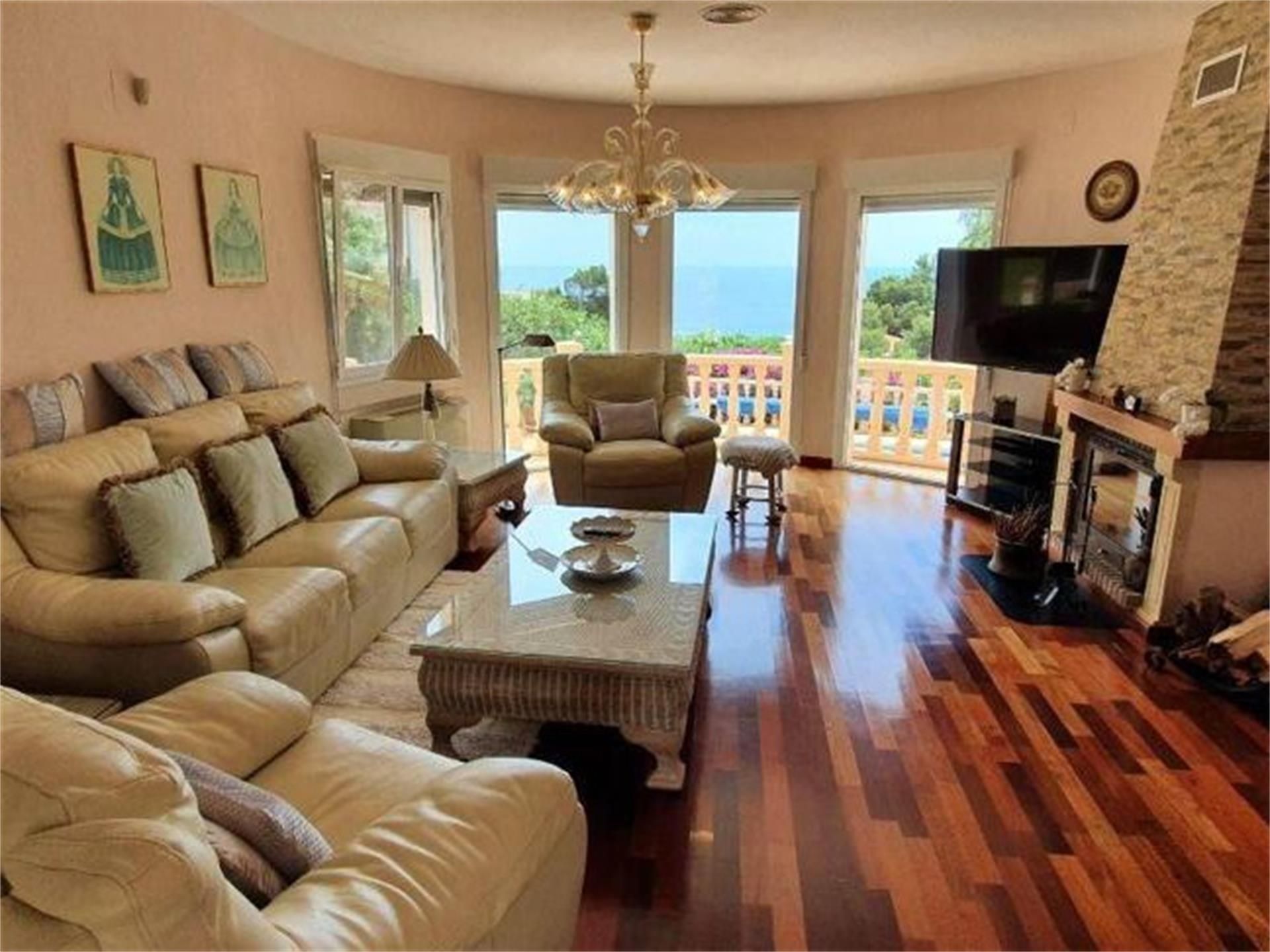 Living room of Flat to rent in Jávea / Xàbia  with Air Conditioner, Heating and Private garden