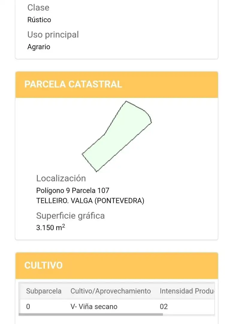 Land for sale in Rúa A Torre, 48, Valga Land for sale in Valga