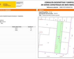 Land for sale in  Santa Cruz de Tenerife Capital