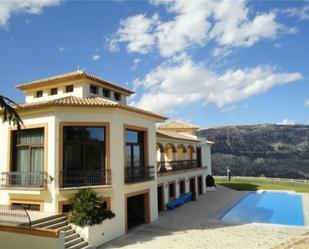 Exterior view of House or chalet to rent in Benimantell  with Air Conditioner, Terrace and Swimming Pool