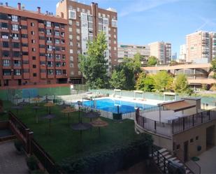 Swimming pool of Flat for sale in  Madrid Capital  with Terrace, Swimming Pool and Balcony