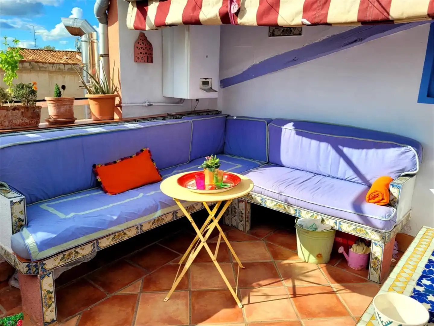 Jardí de Pis de lloguer en Madrid amb Aire condicionat, Calefacció i Terrassa