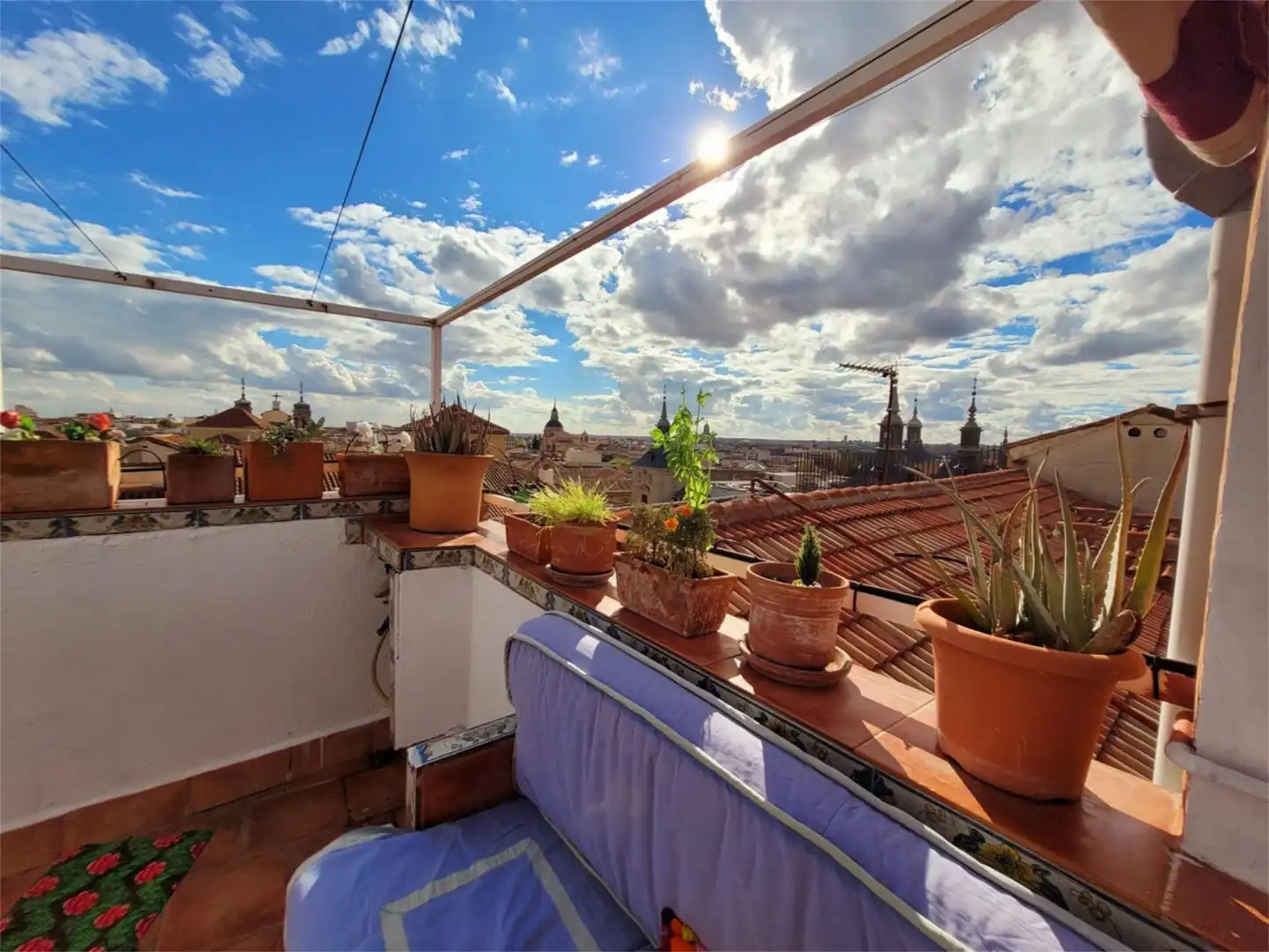 Terrassa de Pis de lloguer en Madrid amb Aire condicionat, Calefacció i Terrassa
