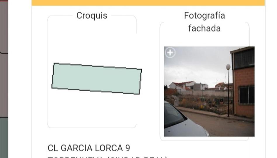 Foto 1 de Urbanizable en venta en Calle Federico García Lorca, Torrenueva, Ciudad Real