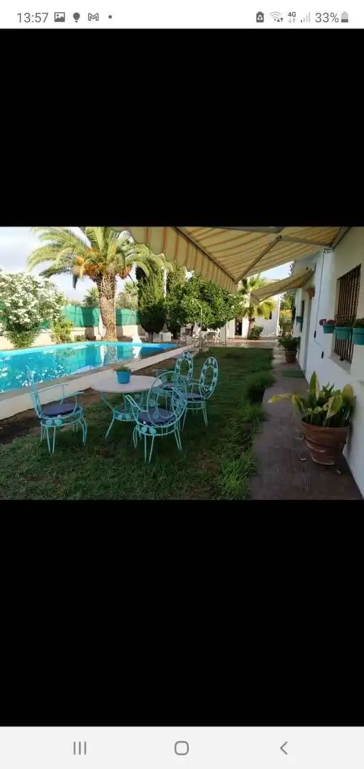 Finca rústica en venta en Calle Minerva, Pedanías Norte Piscina de Finca rústica en venta en Utrera con Aire acondicionado, Calefacción y Jardín privado