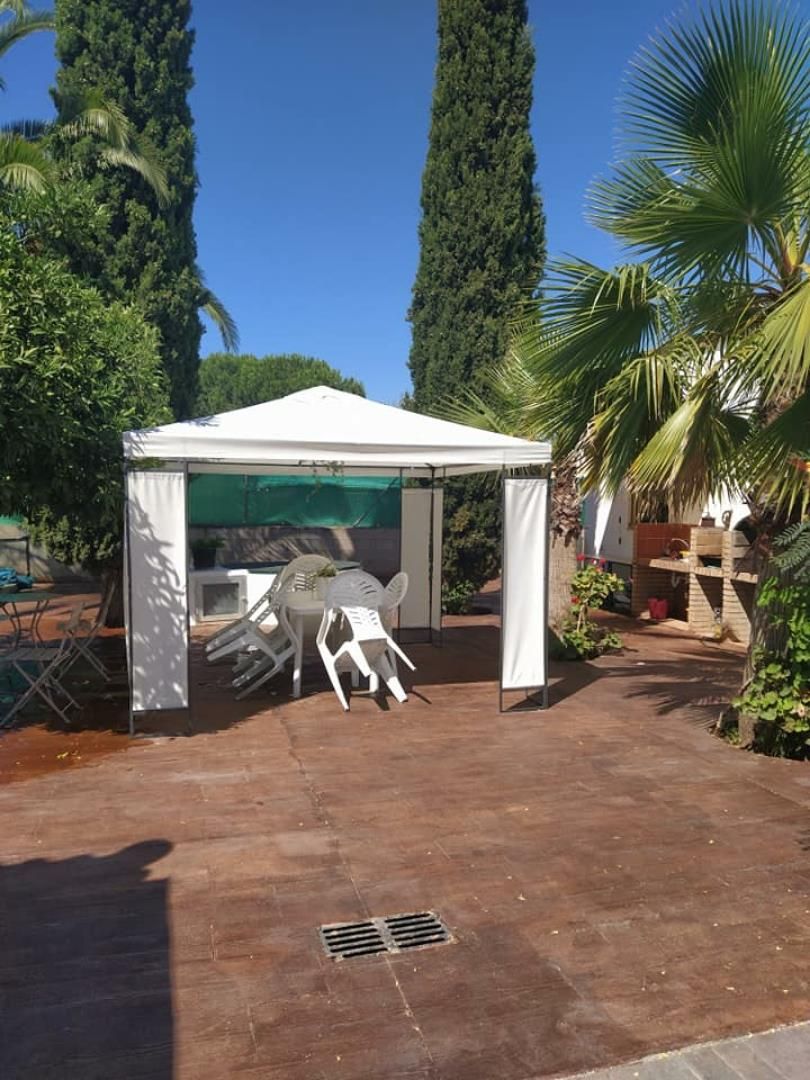 Jardín de Finca rústica en venta en Utrera con Aire acondicionado, Calefacción y Jardín privado