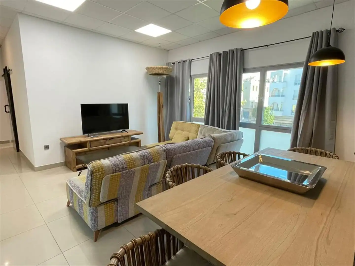 Flat for rent in Avenida Ciudad de Linares, Úbeda Living room of Flat for rent in Úbeda with Air Conditioner, Heating and Furnished