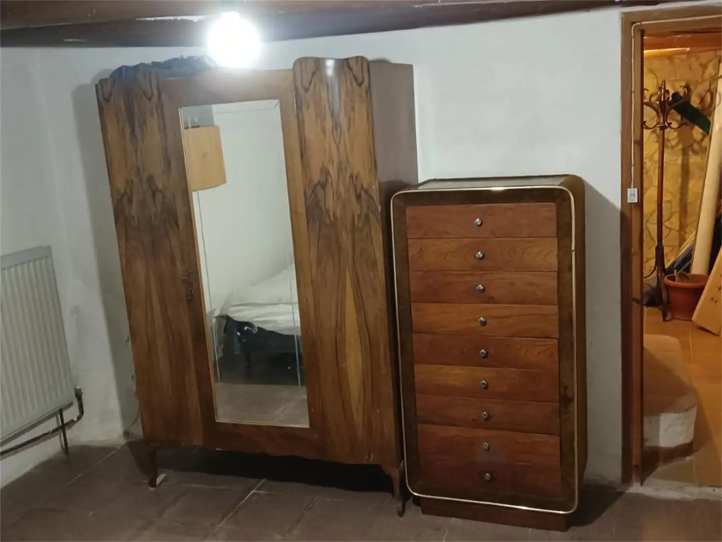 Schlafzimmer von Einfamilien-Reihenhaus zum Verkauf in Cervera del Río Alhama mit Terrasse