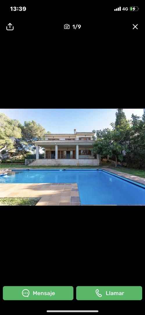 Piscina de Casa o xalet en venda en Llucmajor amb Calefacció, Jardí privat i Terrassa