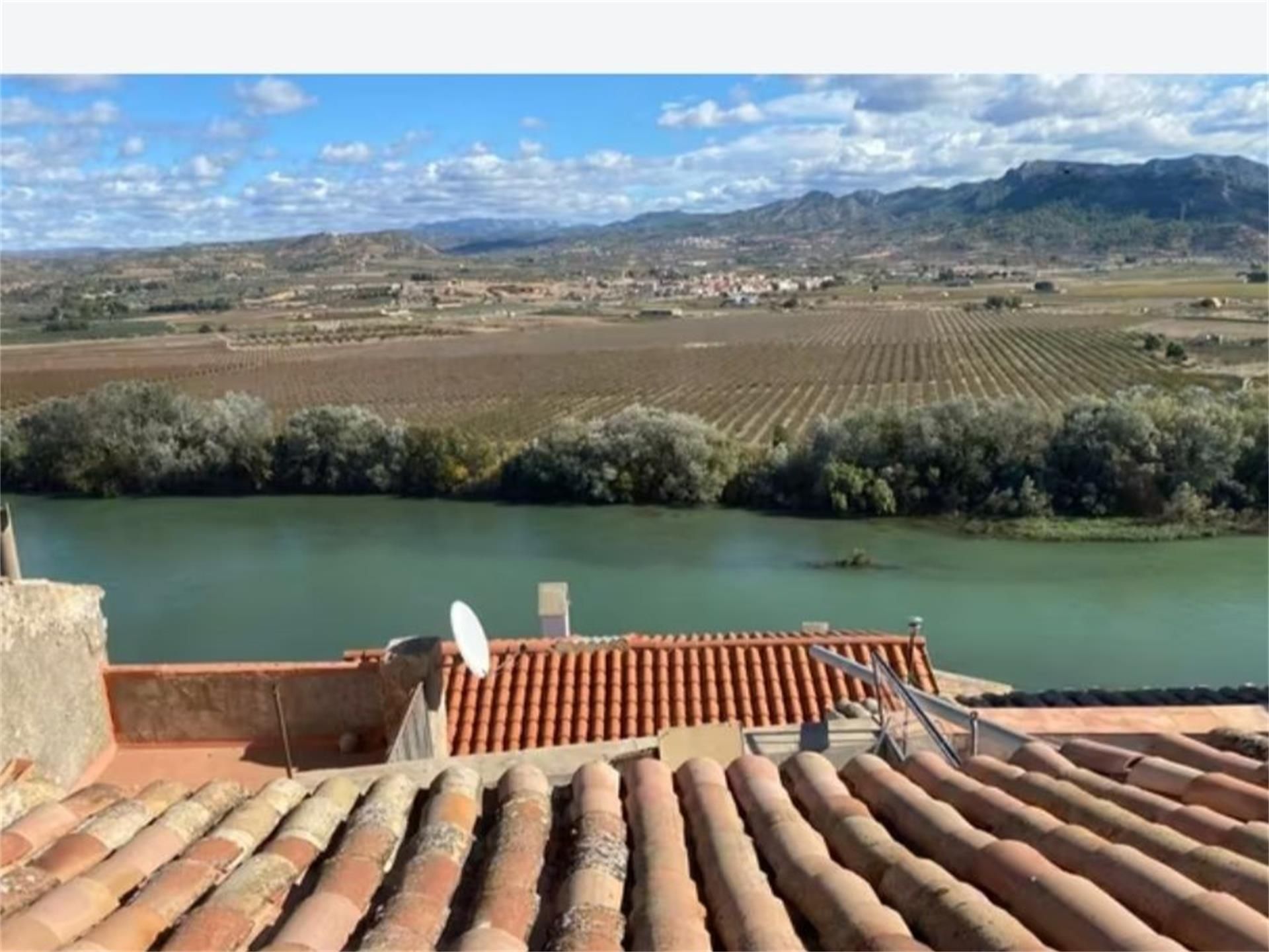 Exterior view of Single-family semi-detached for sale in Ascó  with Terrace