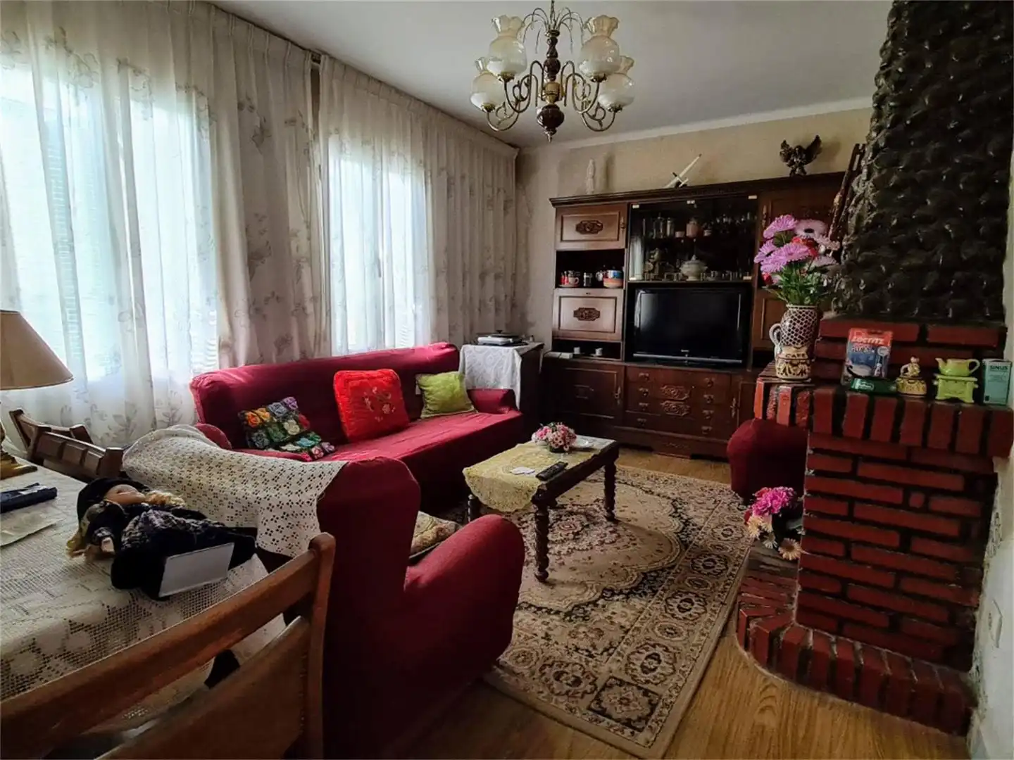 Casa adosada en venta en Calle Carretera, Santa María de los Caballeros Sala de estar de Casa adosada en venta en Santa María de los Caballeros con Jardín privado y Terraza