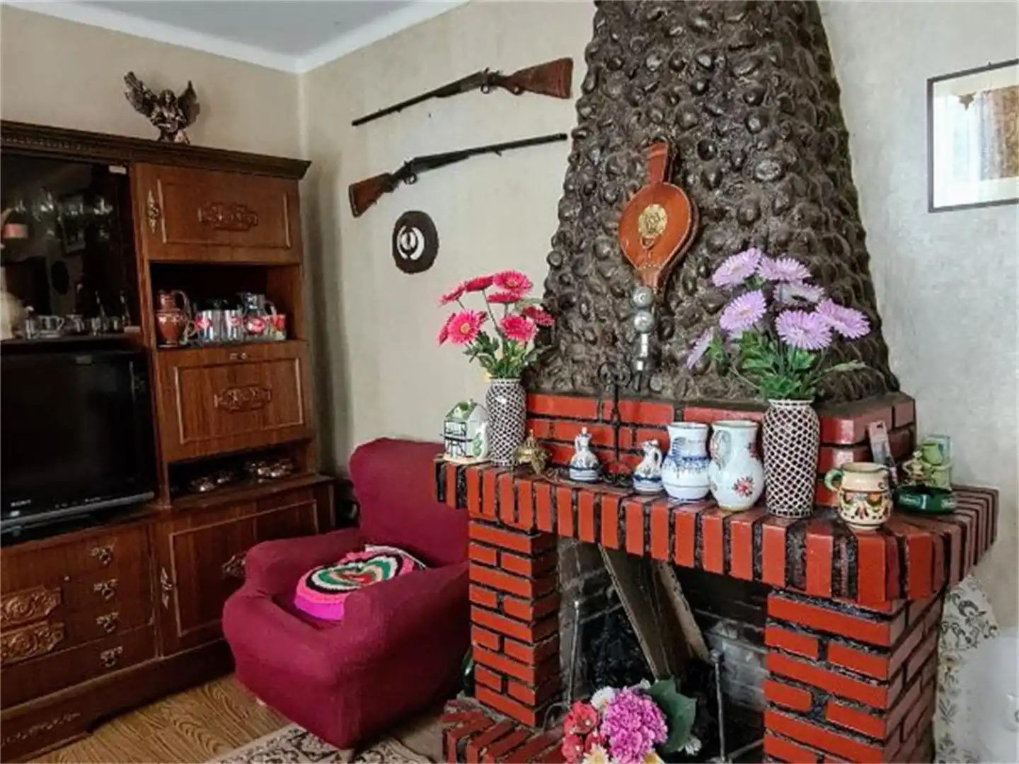Casa adosada en venta en Calle Carretera, Santa María de los Caballeros Sala de estar de Casa adosada en venta en Santa María de los Caballeros con Jardín privado y Terraza