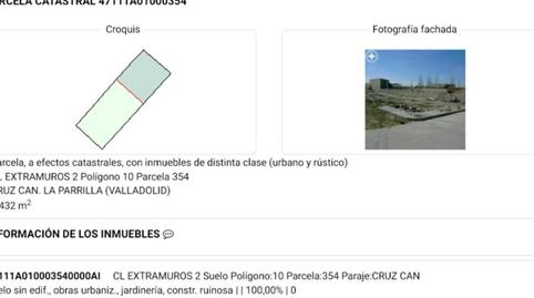 Land for sale in Calle Mayor, 39, La Parrilla , Valladolid - image 2 Photo 2 of Land for sale in Calle Mayor, 39, La Parrilla , Valladolid