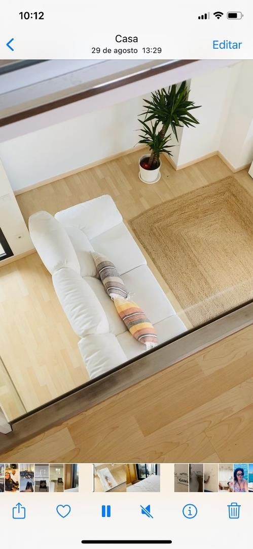 Sala d'estar de Pis per a compartir en  Valencia Capital amb Moblat, Forn i Rentadora