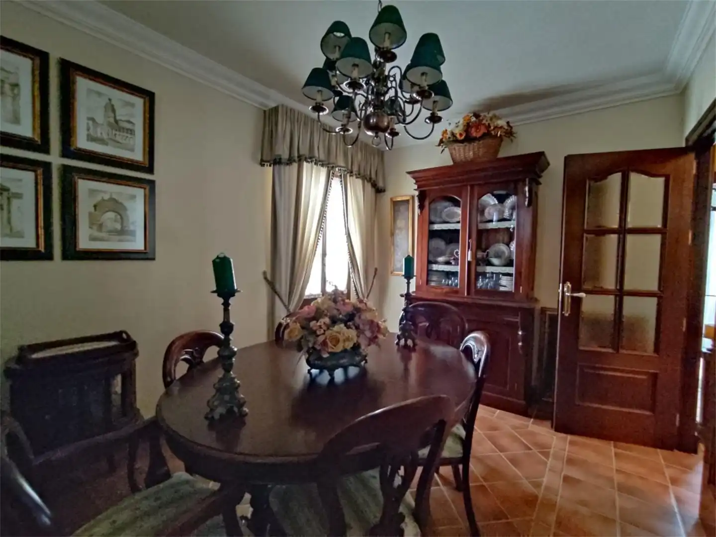 Dining room of Detached homes for sale in Ronda  with Air Conditioner, Terrace and Balcony