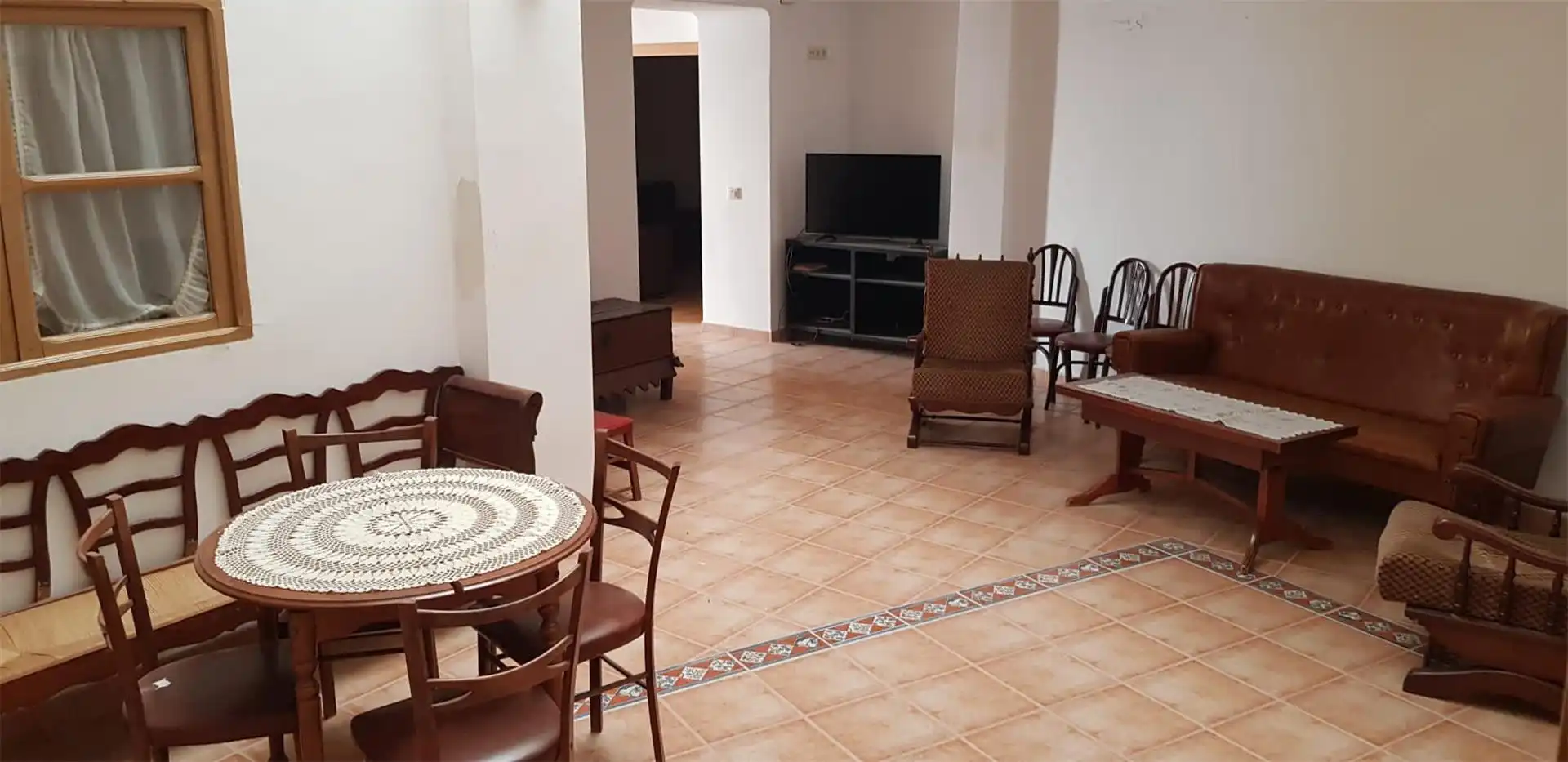 Sala de estar de Planta baja en venta en Villarrubia de los Ojos con Amueblado