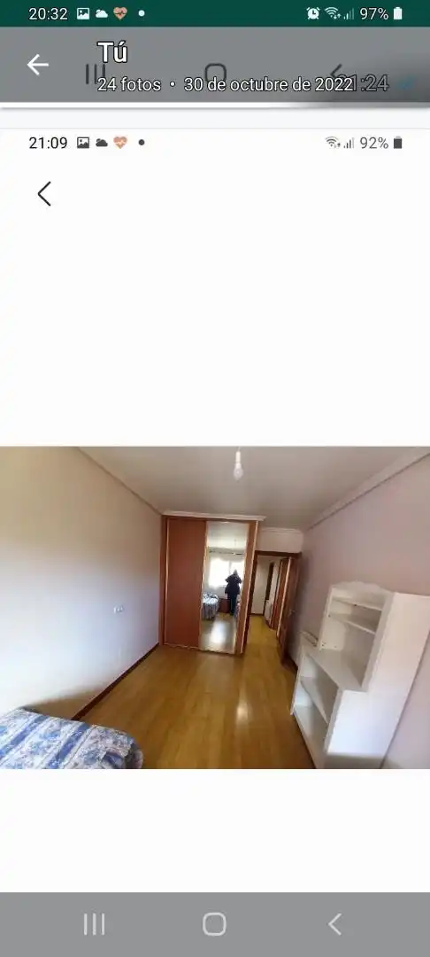 Wohnung zum Verkauf in Calle Cervantes, 10, Valverde de la Virgen Schlafzimmer von Wohnung zum Verkauf in Valverde de la Virgen mit Heizung, Parkett und Terrasse