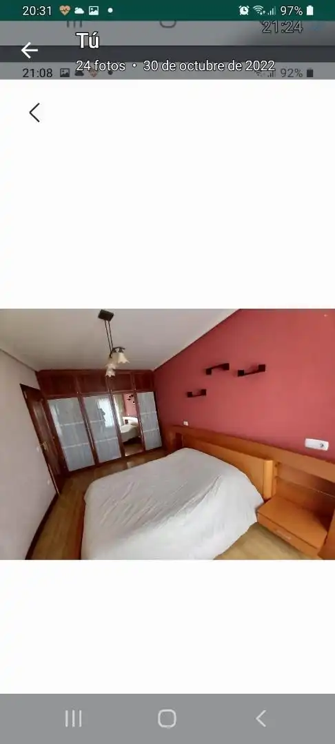 Wohnung zum Verkauf in Calle Cervantes, 10, Valverde de la Virgen Schlafzimmer von Wohnung zum Verkauf in Valverde de la Virgen mit Heizung, Parkett und Terrasse