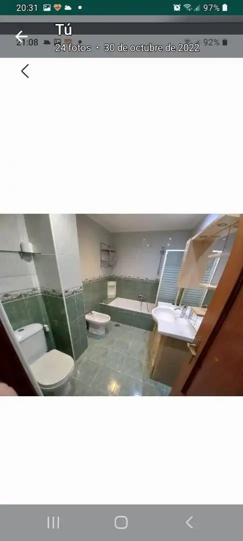 Wohnung zum Verkauf in Calle Cervantes, 10, Valverde de la Virgen Badezimmer von Wohnung zum Verkauf in Valverde de la Virgen mit Heizung, Parkett und Terrasse