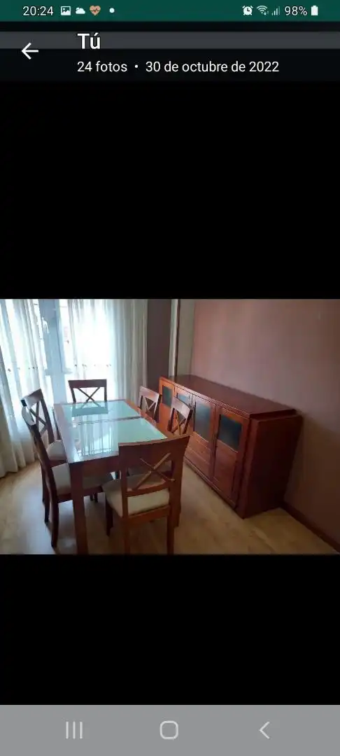 Wohnung zum Verkauf in Calle Cervantes, 10, Valverde de la Virgen Esszimmer von Wohnung zum Verkauf in Valverde de la Virgen mit Heizung, Parkett und Terrasse