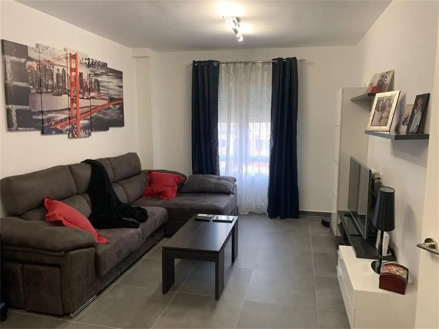Sala d'estar de Casa o xalet en venda en Villanueva de la Reina amb Aire condicionat, Terrassa i Traster