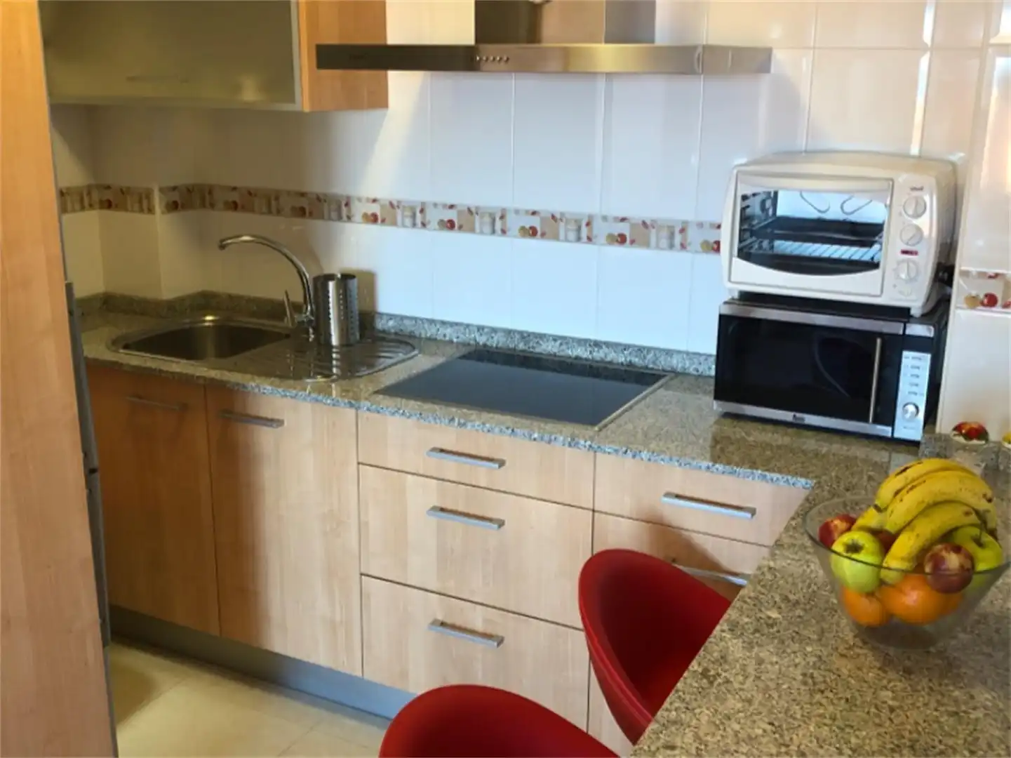 Cocina de Piso en venta en Sanxenxo con Calefacción, Parquet y Terraza