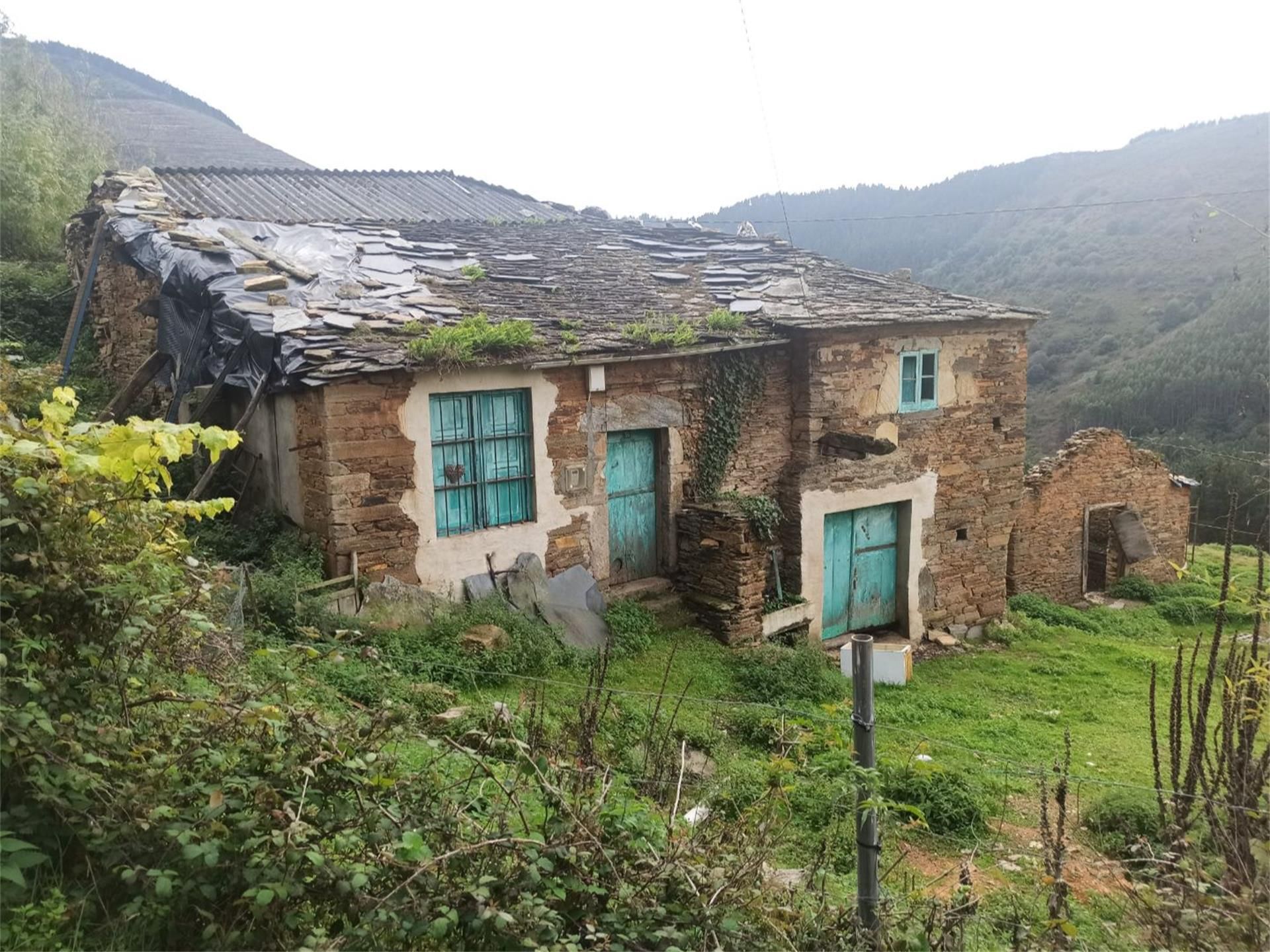 Vista exterior de Finca rústica en venda en A Pontenova  