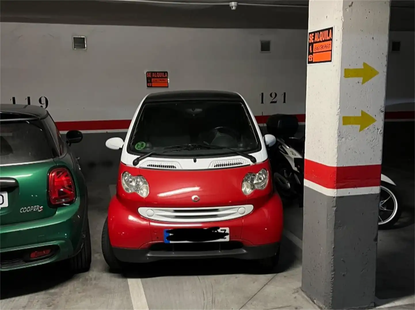 Parking of Garage for rent in Madrid