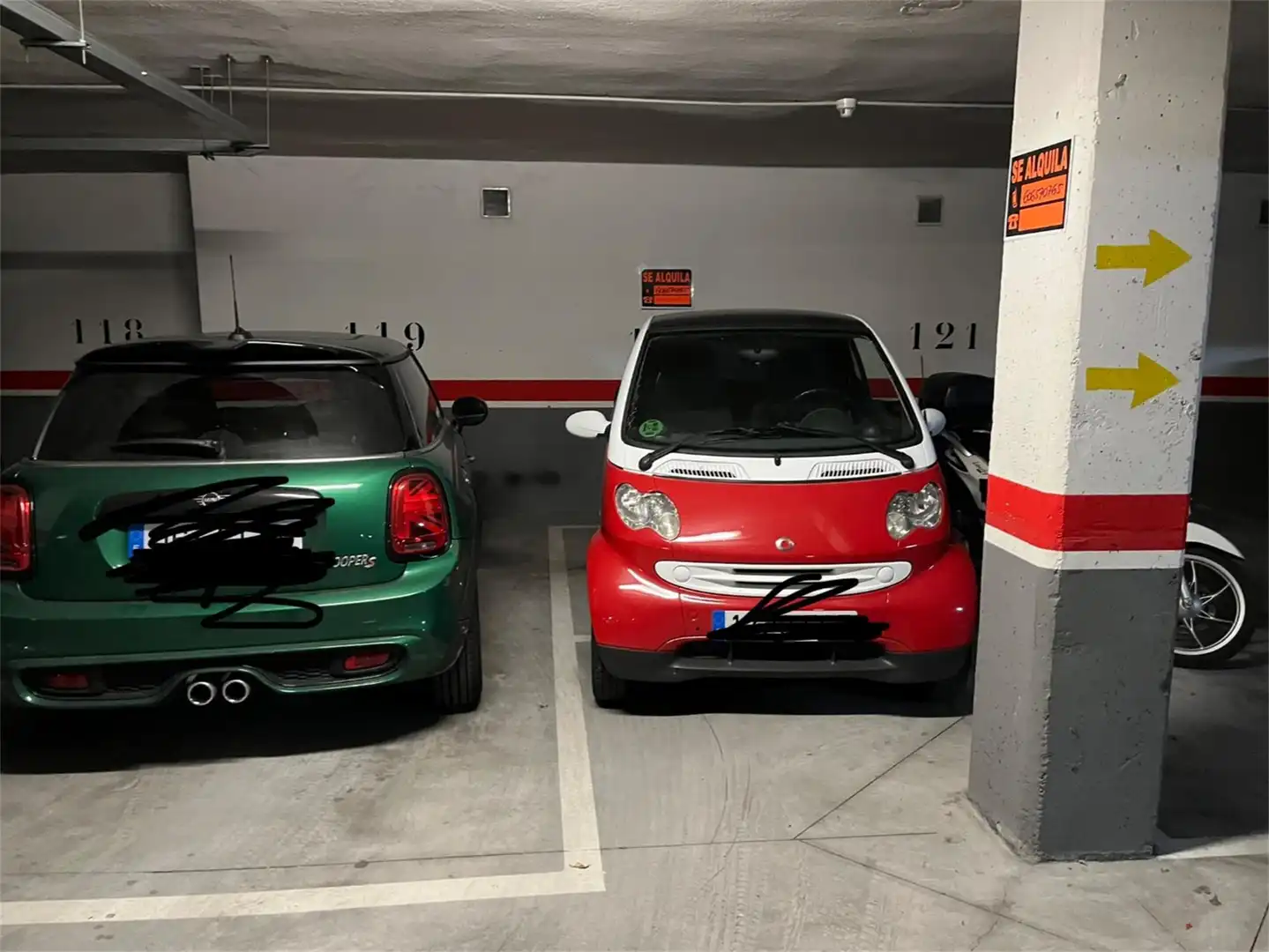 Parking of Garage for rent in Madrid