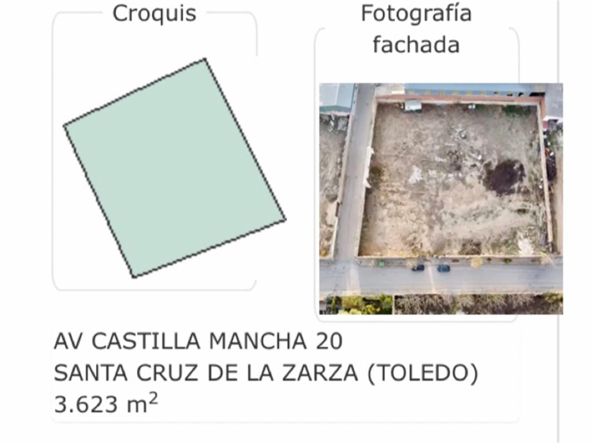 Constructible Land for sale in Santa Cruz de la Zarza