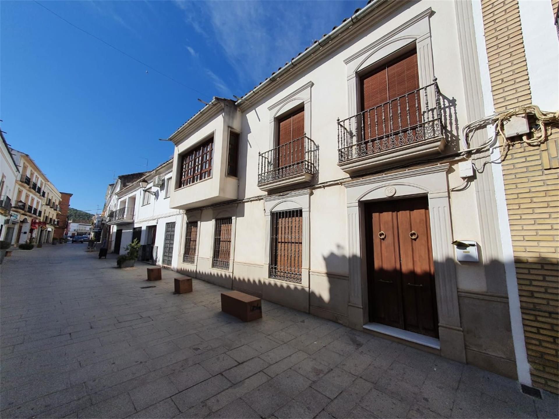 Vista exterior de Casa adosada en venda en Villa del Río amb Aire condicionat i Terrassa