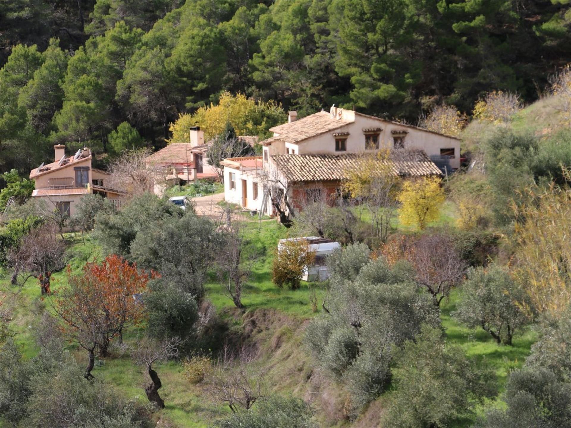 Vista exterior de Finca rústica en venda en Confrides amb Terrassa
