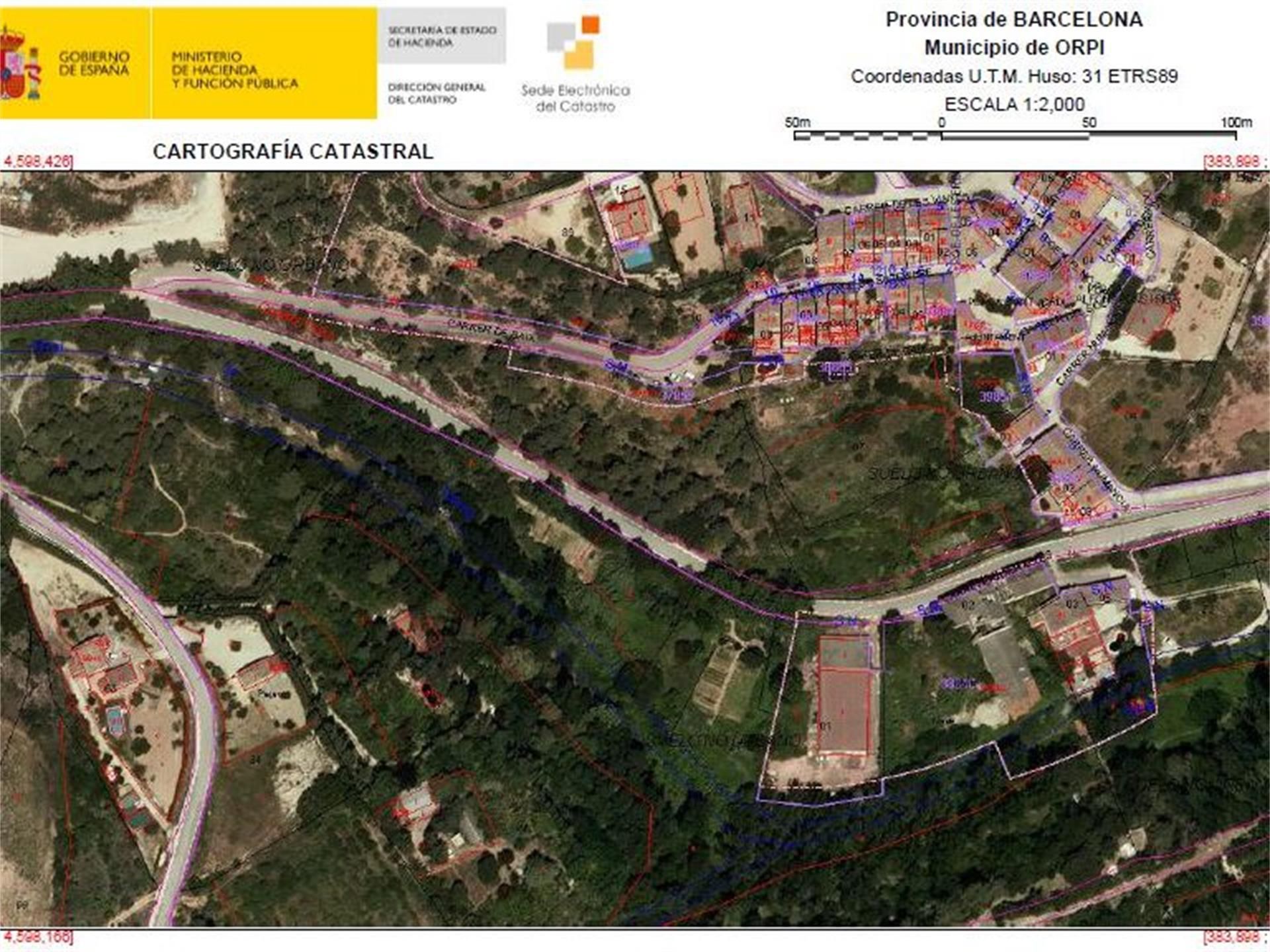Vista exterior de Terreno en venta en Orpí