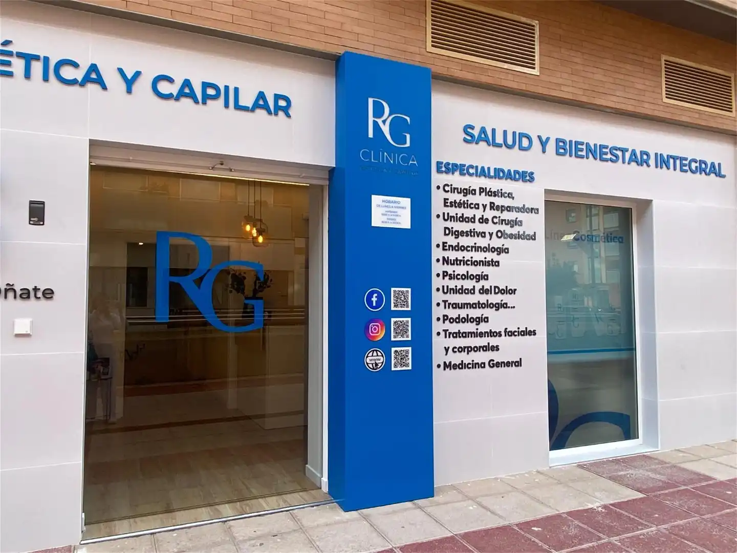 Vista exterior de Oficina de lloguer en Murcia