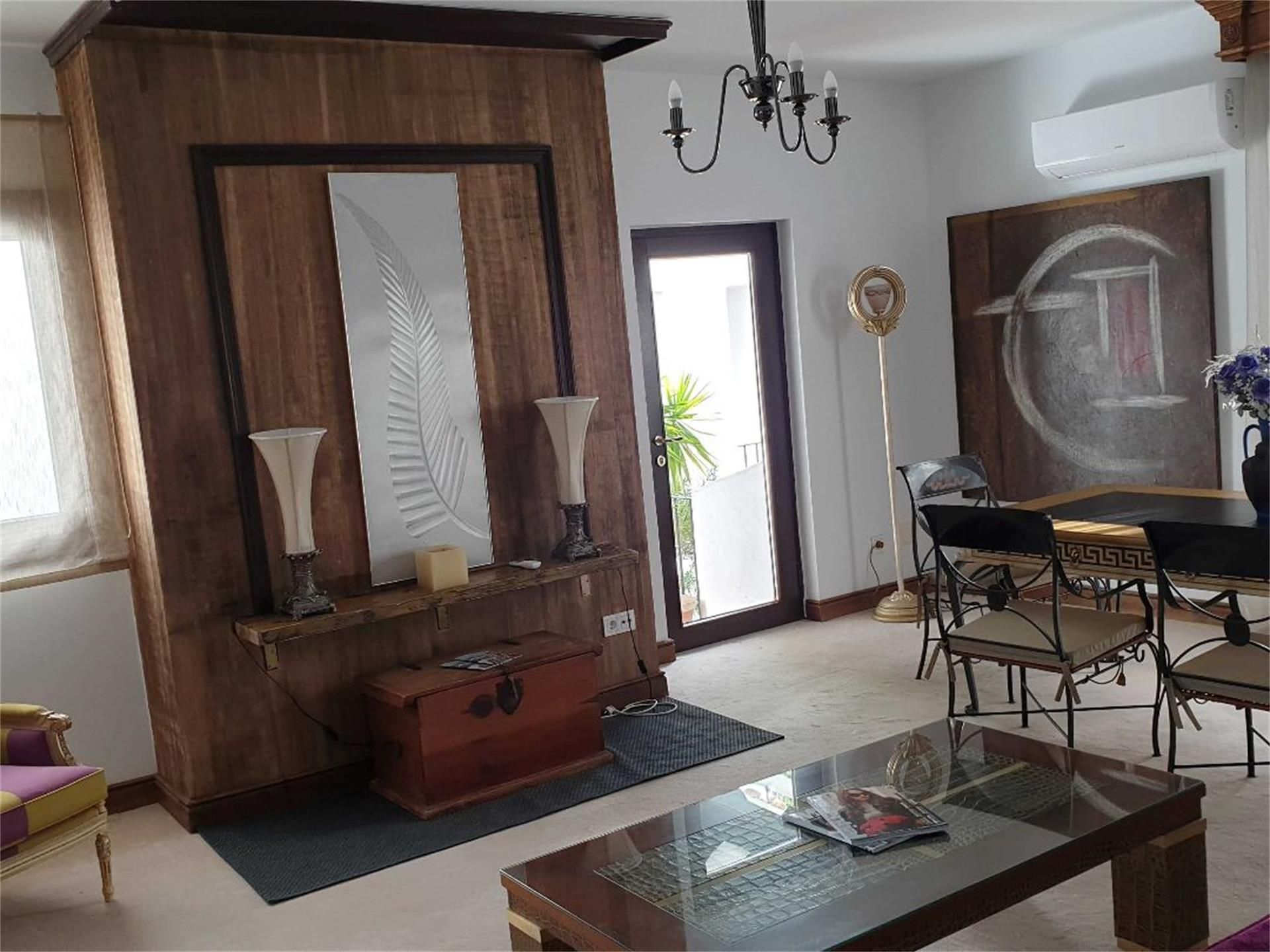 Living room of Apartment to rent in Marbella  with Air Conditioner