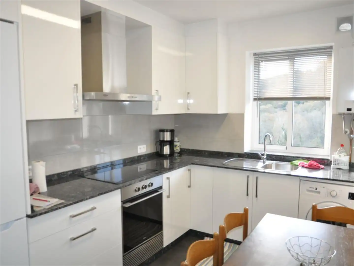 Flat for rent in Rúa Francés, Campus Norte - San Caetano Kitchen of Flat for rent in Santiago de Compostela with Heating, Furnished and Video intercom