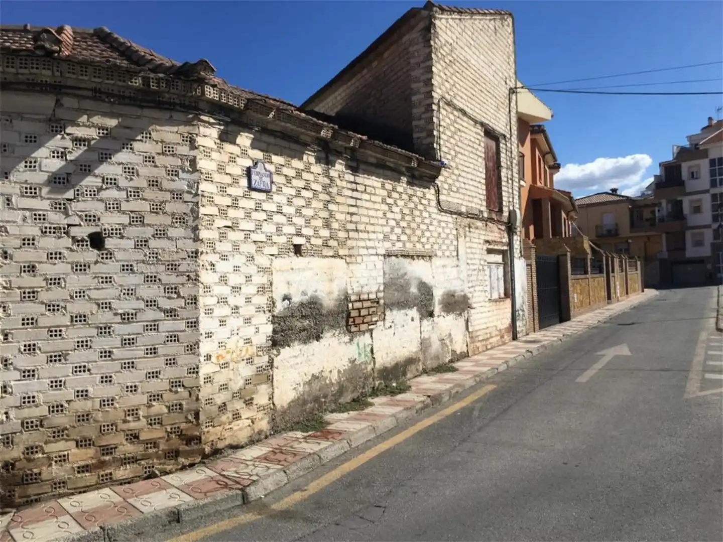 Vista exterior de Casa adosada en venda en Churriana de la Vega