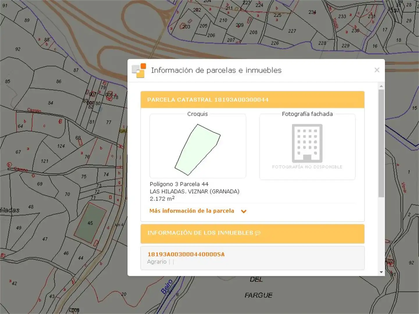 No Urbanizable en venta en Víznar