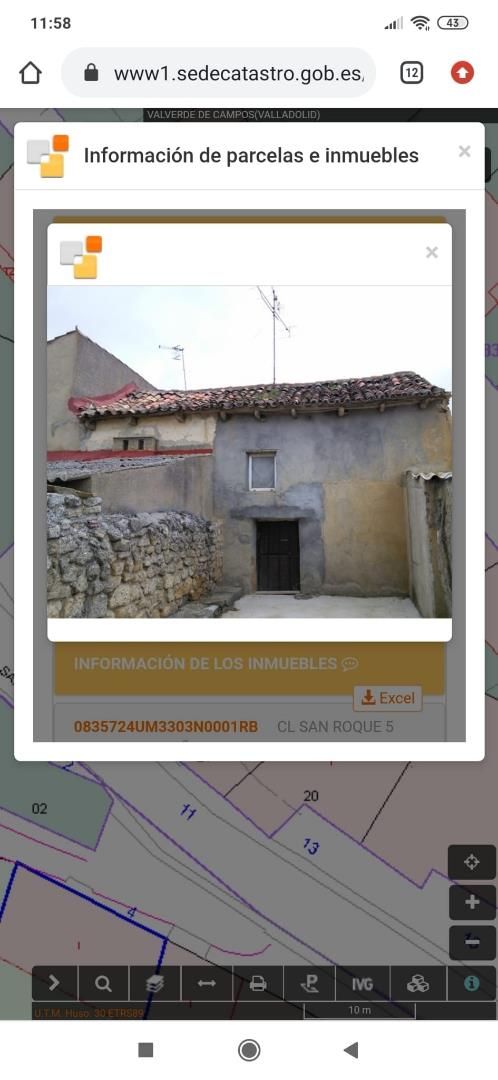 Exterior view of Box room for sale in Valverde de Campos