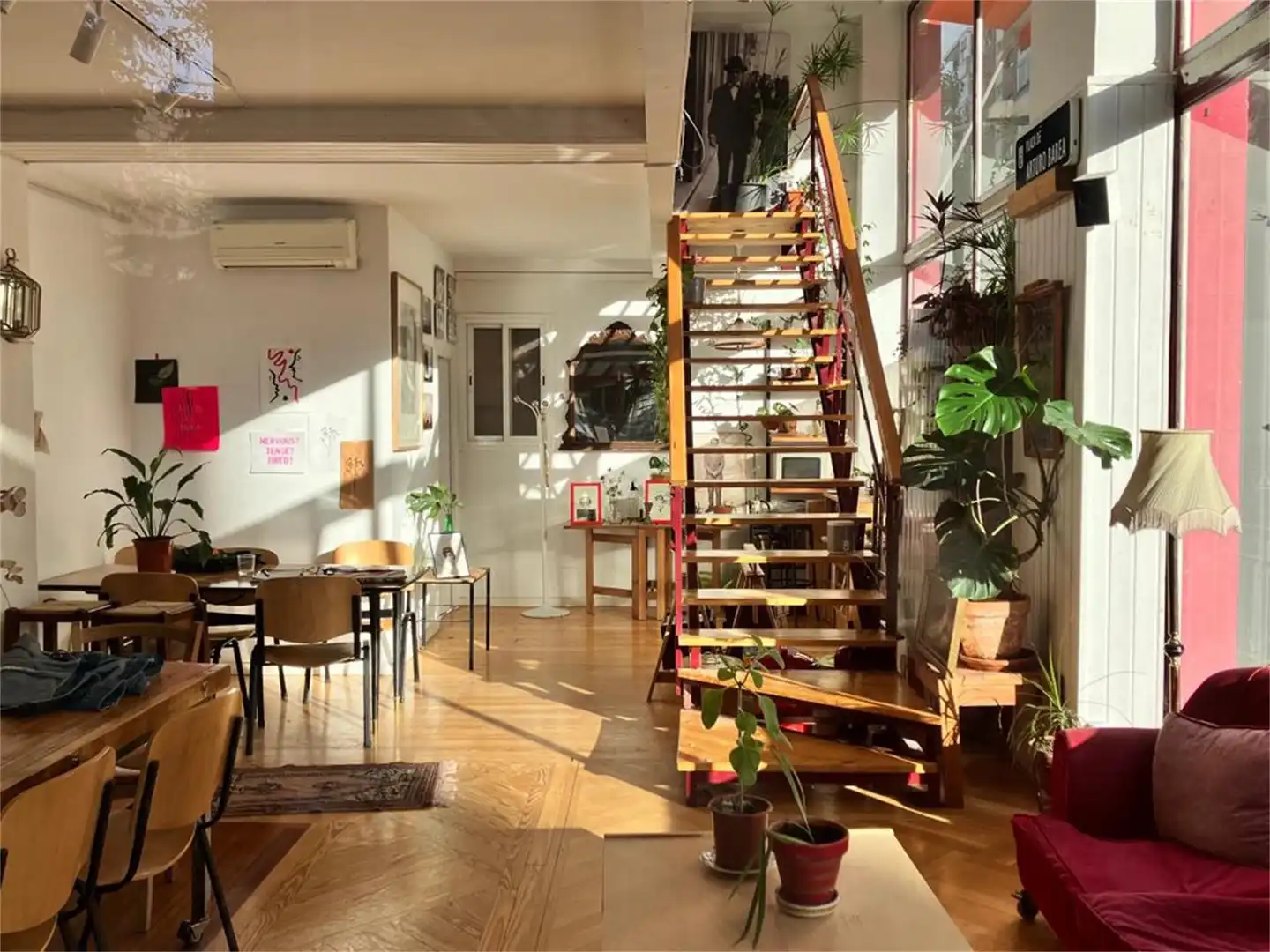 Geschaftsraum zur Miete in Chopera Wohnzimmer von Geschaftsraum zur Miete in Madrid mit Klimaanlage und Heizung