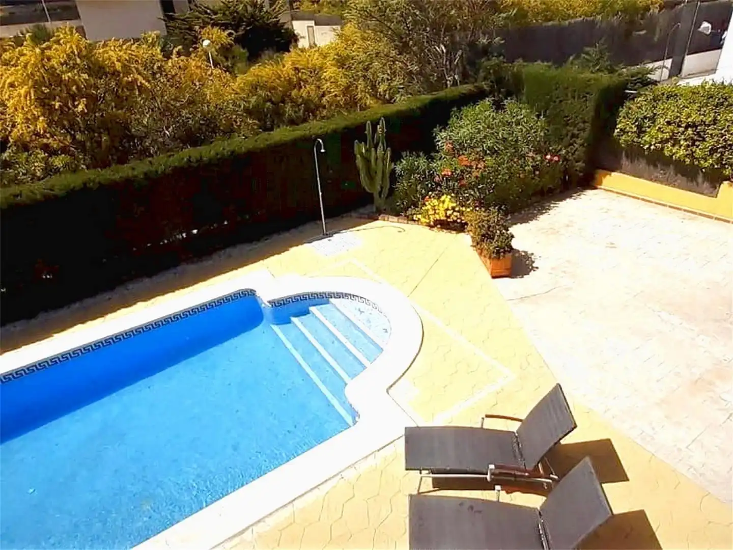 Swimming pool of Houses for rent in Cartagena  with Air Conditioner, Heating and Private garden