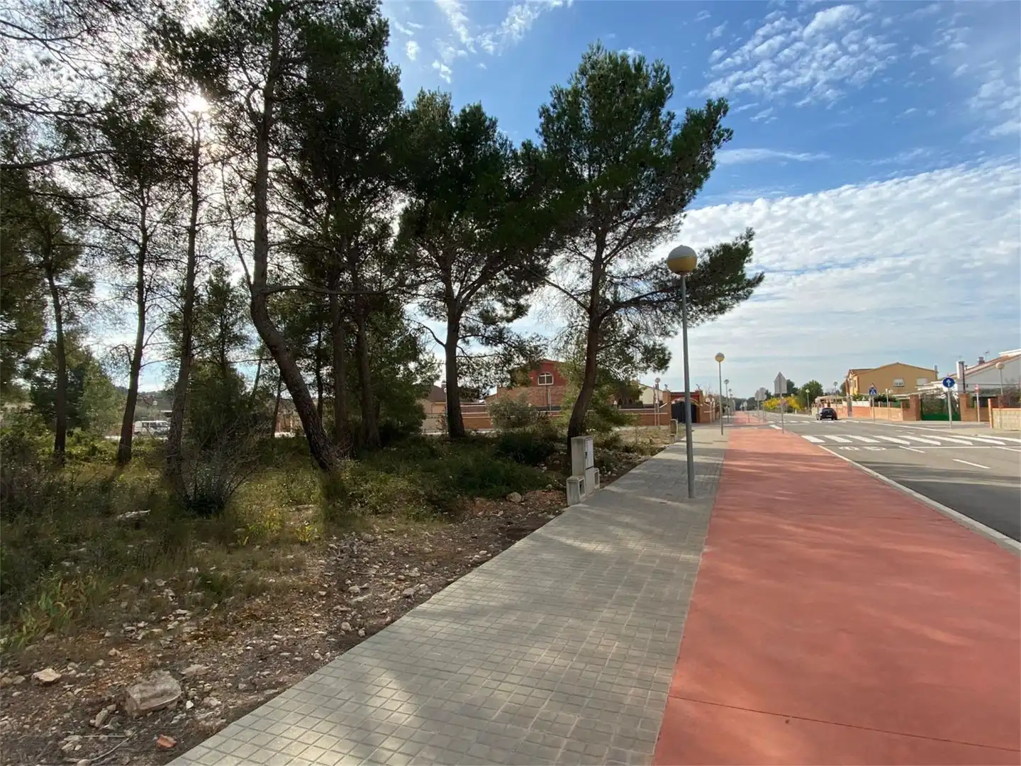 Vista exterior de Terreno en venta en El Pla de Santa Maria