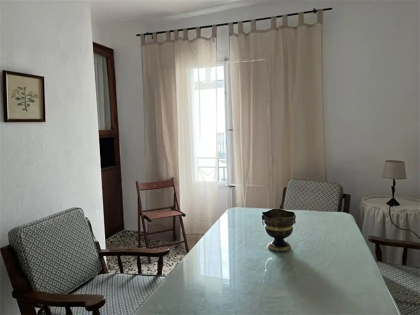 Comedor de Piso en venta en Fuentes de León con Terraza, Amueblado y Balcón