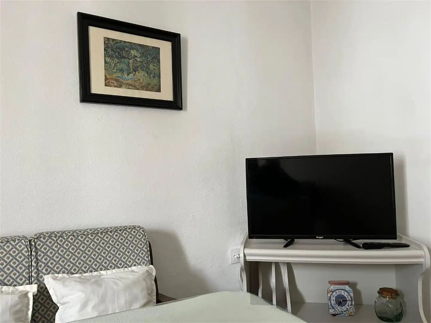 Sala de estar de Piso en venta en Fuentes de León con Terraza, Amueblado y Balcón