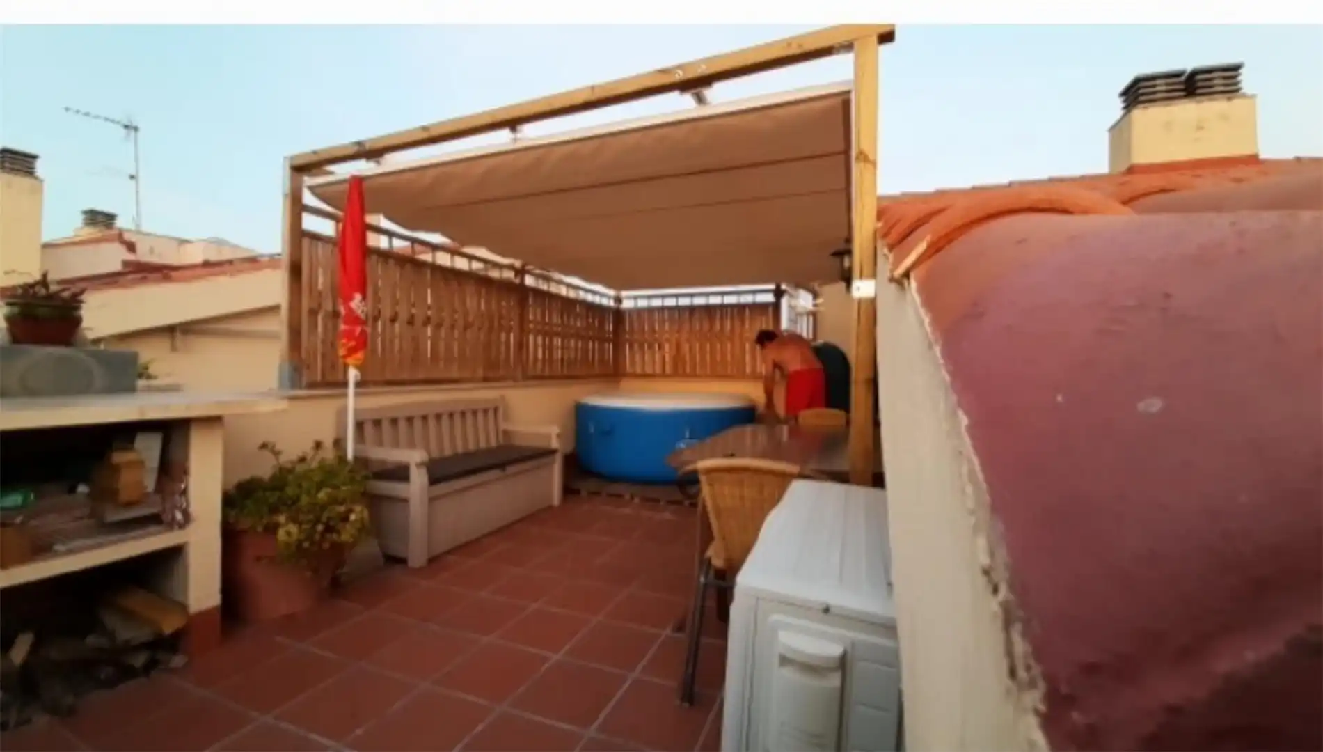 Terrasse von Dachboden zum Verkauf in Tarragona mit Klimaanlage, Heizung und Terrasse