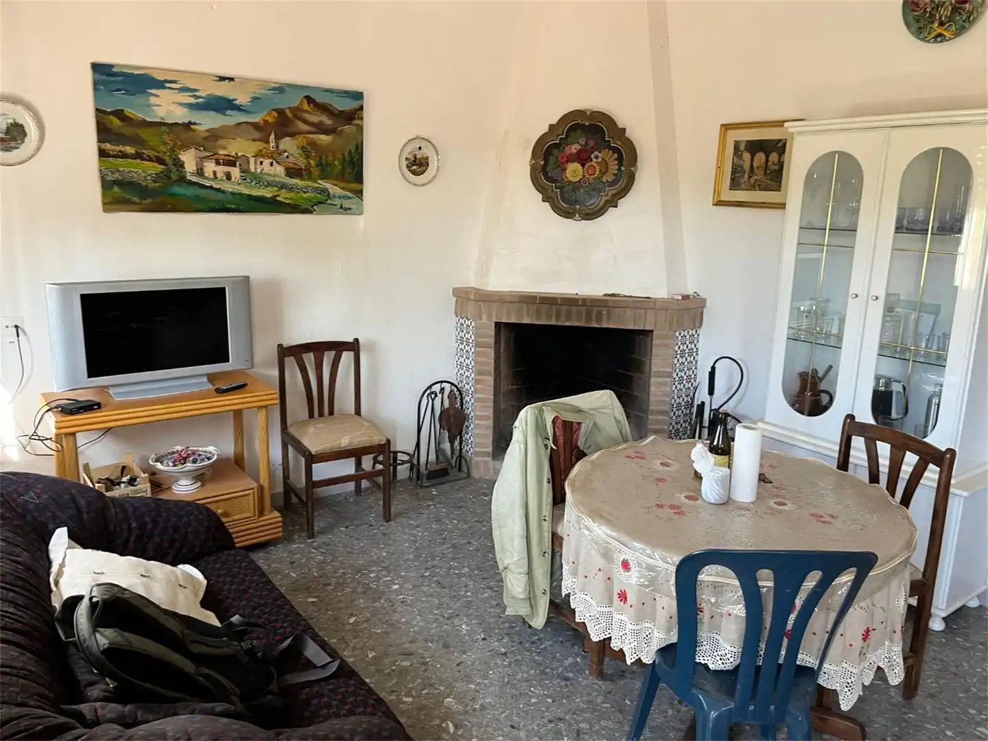 Finca rústica en venda a Carretera Casabermeja, Residencial Jardín Botánico Sala d'estar de Finca rústica en venda en Málaga Capital