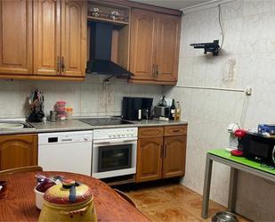 Kitchen of Planta baja for sale in Ejea de los Caballeros  with Heating, Private garden and Furnished
