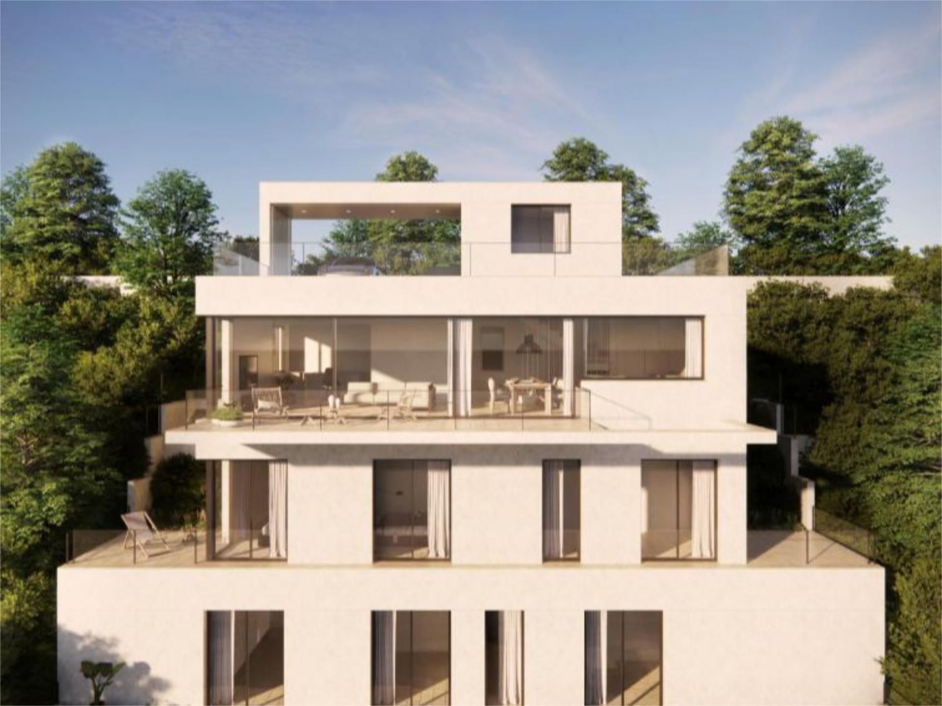 Exterior view of Flat for sale in Sitges  with Air Conditioner, Terrace and Swimming Pool